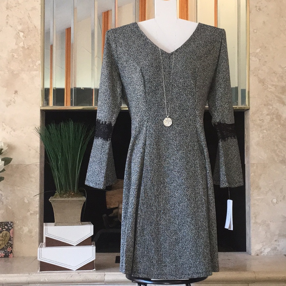 NWT... Lace Knit A-line Dress